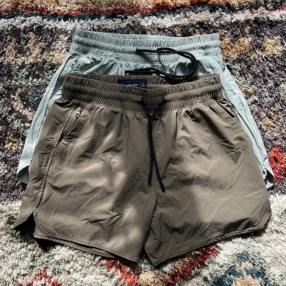 Two Pairs of A&F Saturday Shorts